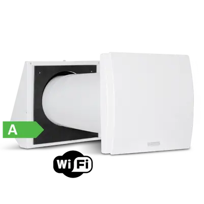 HRU-WALL-WI – prezračevalni sistem z vgrajenim Wi-Fi modulom